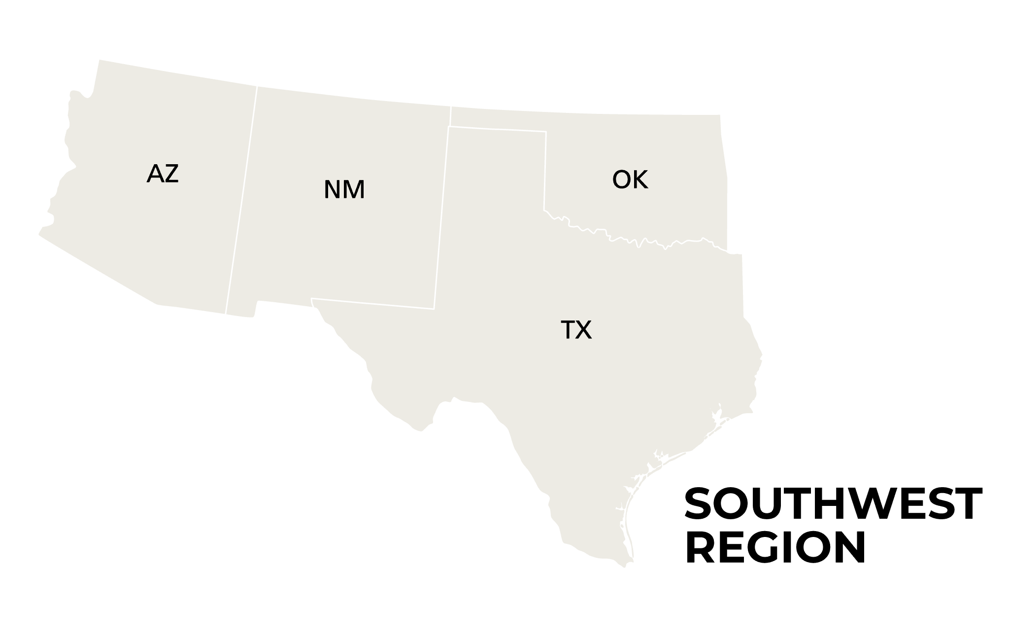 Southwest Region Red Banyan - Locations Map Soutwest 